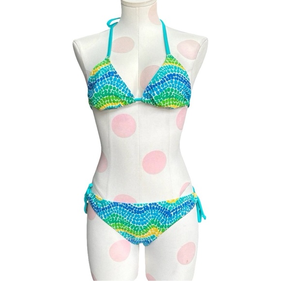 Joe Boxer Other - Y2K Joe Boxer String Bikini- top size small, bottoms size medium